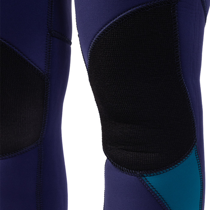 2024 Gul Mujer Response 3/2mm Gbs Back Zip Neopreno RE1232-C1 - Blue / Teal